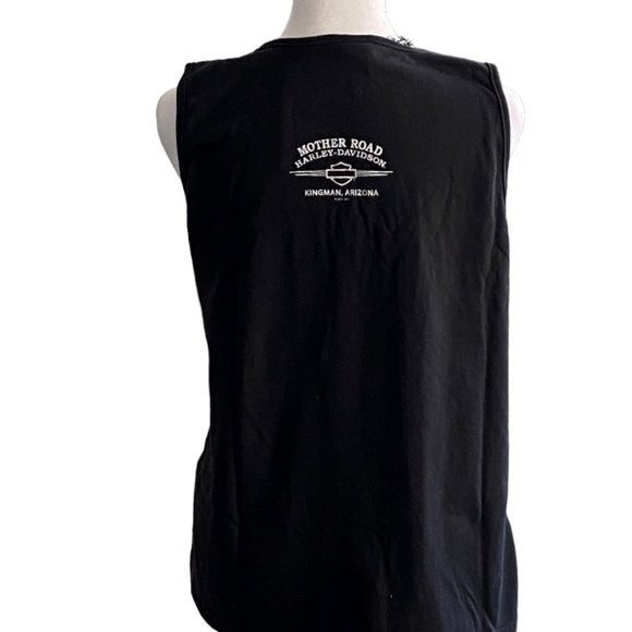 Ladies Sleeveless Harley-Davidson Tshirt - Picture 6 of 6